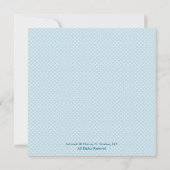 Aangepaste kikkervisuitnodiging kaart (Achterkant)