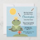 Aangepaste kikkervisuitnodiging kaart (Voorkant)