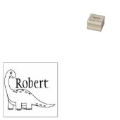 Aangepaste Kind Dino Handtekening Rubberstempel (Gestempeld)