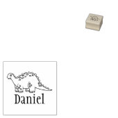 Aangepaste Kind Dino Handtekening Rubberstempel (Gestempeld)