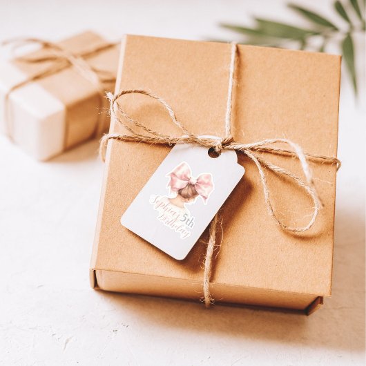 Aangepaste Kind Verjaardag Sticker Party Favor Mei