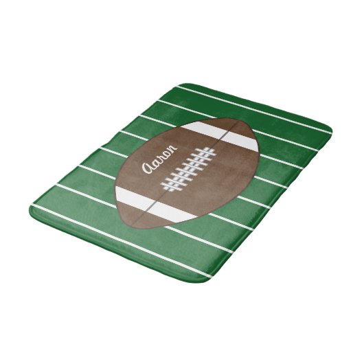 Aangepaste Kinder badkamer Football Bath Mat Rug (Gekanteld)