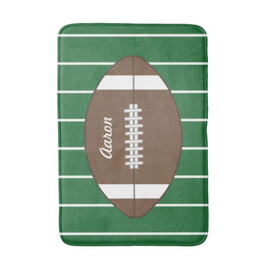 Aangepaste Kinder badkamer Football Bath Mat Rug (Voorkant Verticaal)