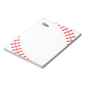 Aangepaste Kinder Baseball-laptop Notitieblok (Linkerzijde)