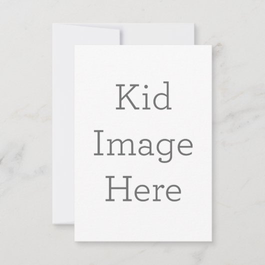 8,9 x 12,7 cm Enkele bedankkaart (Voorkant)