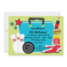 Aangepaste Kinder Bowling Party