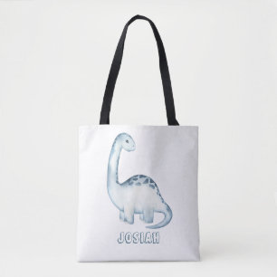 Aangepaste Kinder duinosaur Tote Bag