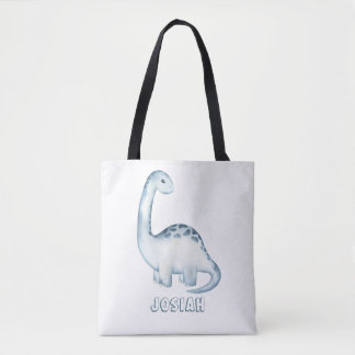 Aangepaste Kinder duinosaur Tote Bag