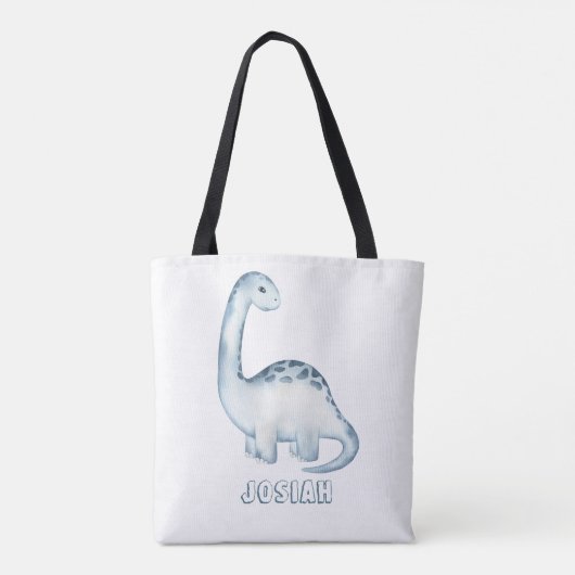 Aangepaste Kinder duinosaur Tote Bag (Achterkant)