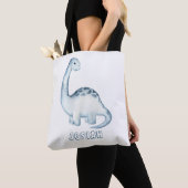 Aangepaste Kinder duinosaur Tote Bag (Dichtbij)