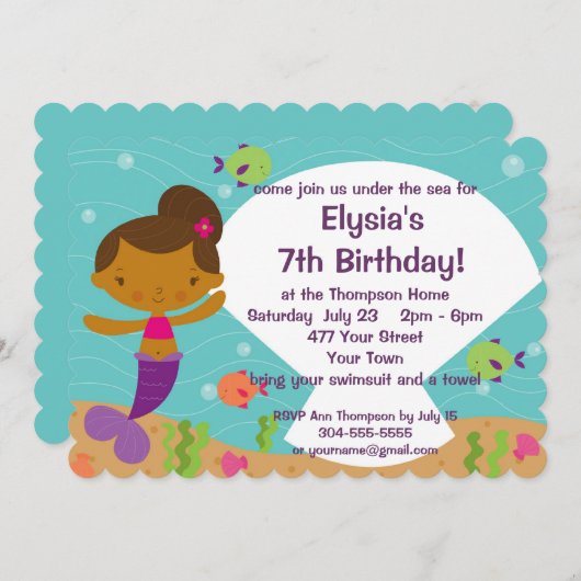 Aangepaste Kinder feestdag Kaart (Voorkant / Achterkant)