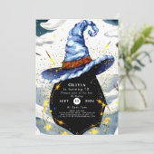 Aangepaste Kinder Fun Wizard Verjaardag Kaart (Staand voorkant)