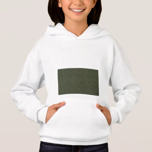 Aangepaste Kinder Hoodie met Moss Green Textured B (Voorkant)