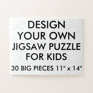 Aangepaste Kinder Jigzaag Puzzle 30 Big PC. Legpuzzel