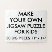 Aangepaste Kinder Jigzaag Puzzle 30 Big PC. Legpuzzel (Horizontaal)
