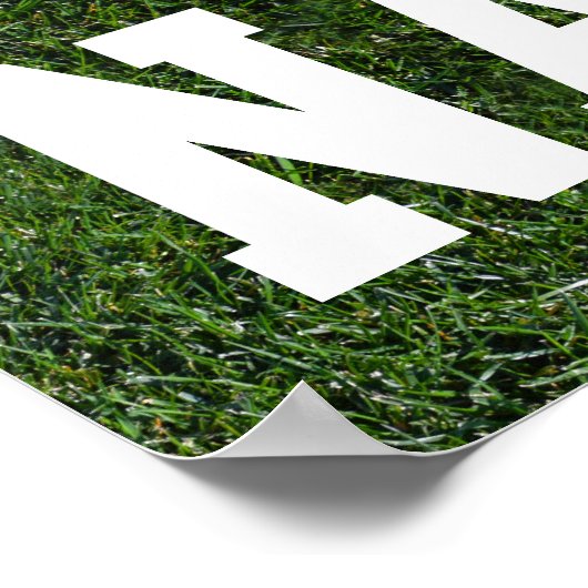 Aangepaste Kinder jongens Naam Multi-Sports Wall A Poster (Hoek)