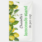 Aangepaste Kinder limonade stand banner (Verticaal)