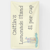 Aangepaste Kinder limonadebanner Spandoek (Verticaal)