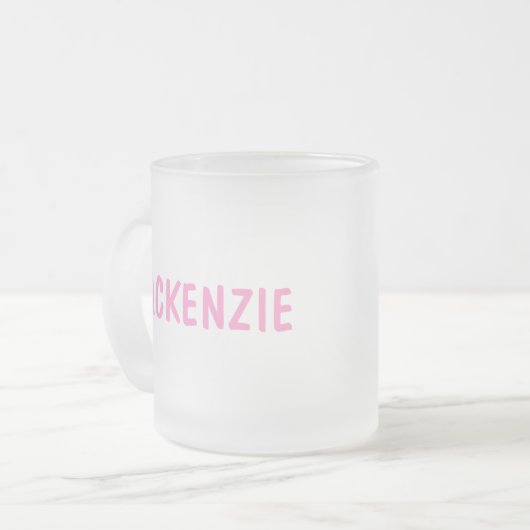 Aangepaste Kinder Mok van de vlinder (Voorkant links)