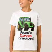 Aangepaste Kinder naadliefhebbers en boeren T-shirt (Voorkant)