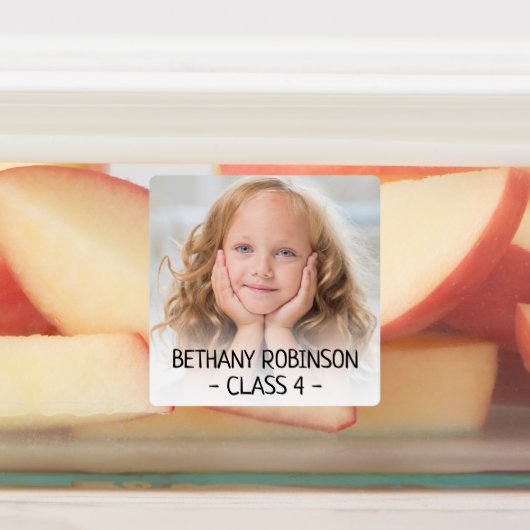 Aangepaste Kinder naam & schoolklas Labels (Aangebracht)