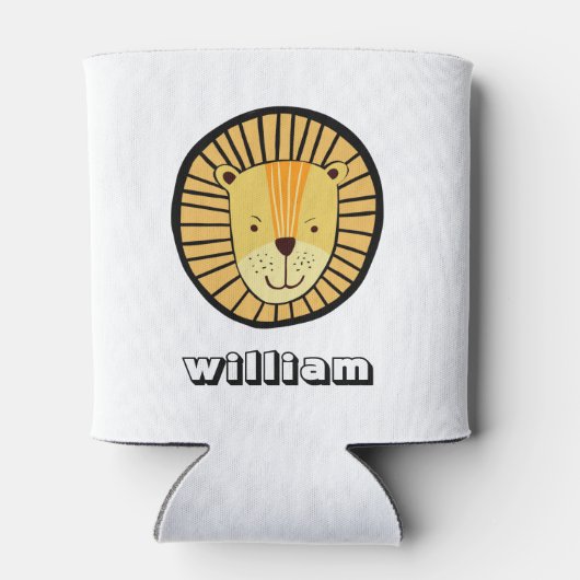 Aangepaste Kinder naam van het Oerwoud van het Lio Blikjeskoeler (Achterkant)