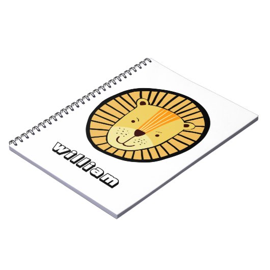 Aangepaste Kinder naam van het Oerwoud van het Lio Notitieboek (Linkerzijde)