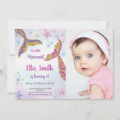 Aangepaste Kinder onder het Zee Party Nodig Kaart (Voorkant)