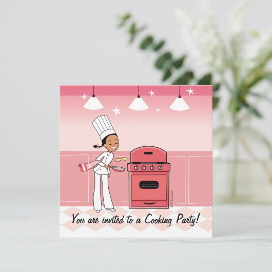 Aangepaste Kinder partijuitnodiging met uniek kuns Kaart (Staand voorkant)