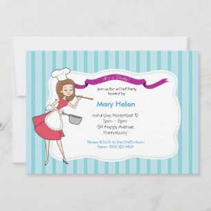 Aangepaste Kinder partijuitnodiging met uniek kuns Kaart