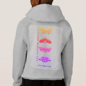 Aangepaste Kinder Pullover Hoodie TCS-Edition (Achterkant)