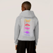 Aangepaste Kinder Pullover Hoodie TCS-Edition (Achterkant volledig)