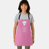 Aangepaste Kinder Schorten Chef in training Roze (Insitu)