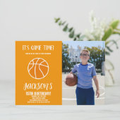 Aangepaste Kinder sportparty Uitnodigen Kaart (Staand voorkant)