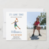 Aangepaste Kinder sportparty Uitnodigen Kaart (Voorkant)