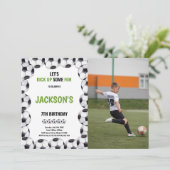 Aangepaste Kinder sportparty Uitnodigen Kaart (Staand voorkant)