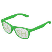Aangepaste Kinder Wayfarer Party Shades Zonnebril (Gekanteld)