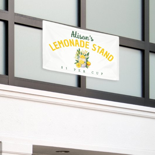 Aangepaste Kinder zomerlimonadebanner Spandoek (Buitenkant Gebouw)
