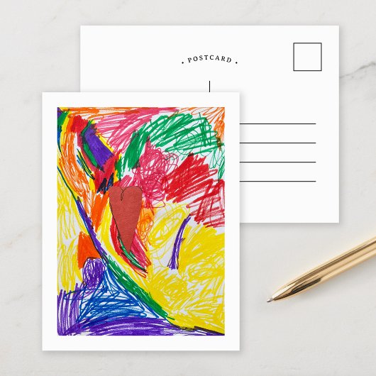 Aangepaste Kinderen afdrukken Briefkaart