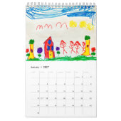 Aangepaste Kinderen Art Keepsake kerstcadeau Kalender (Jan 2027)