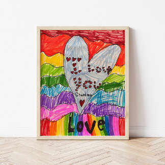 Aangepaste Kinderen Keepsake Art Prints en Poster