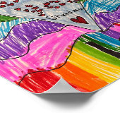 Aangepaste Kinderen Keepsake Art Prints en Poster  (Hoek)