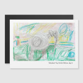 Aangepaste Kinderen Magnetische kunst Kaarten (Voorkant / Achterkant)