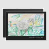 Aangepaste Kinderen Magnetische kunst Kaarten (Voorkant / Achterkant)