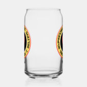 Aangepaste Kinderen Miracle Netwerk Naam Rood Geel Blikvorm Glas (Rechts)