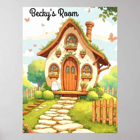 Aangepaste kinderen poster (Voorkant)