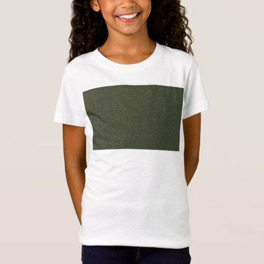 Aangepaste Kinderen T-shirt - Moss Green Spark Blo (Voorkant)