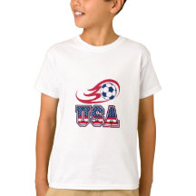 Aangepaste Kinderen Voetbal T-shirt – Naam & Numme