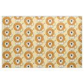 Aangepaste kinderen voor Cute Lion Illustration Stof (Fat Quarter)