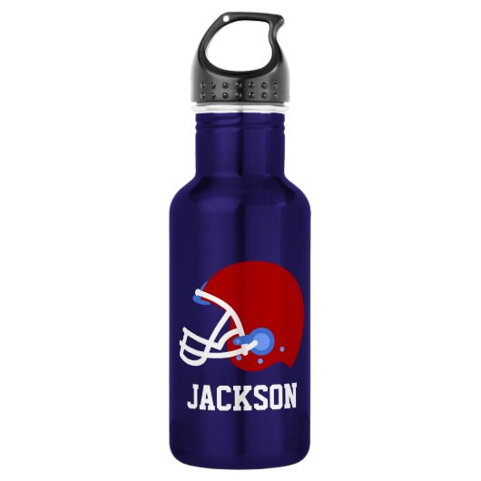 Aangepaste Kinderen voor football Waterfles (Voorkant)